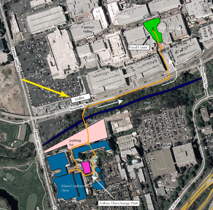 Fashion Valley Map